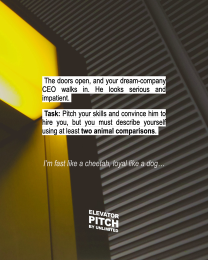 Elevator Pitch — Fluency Booster