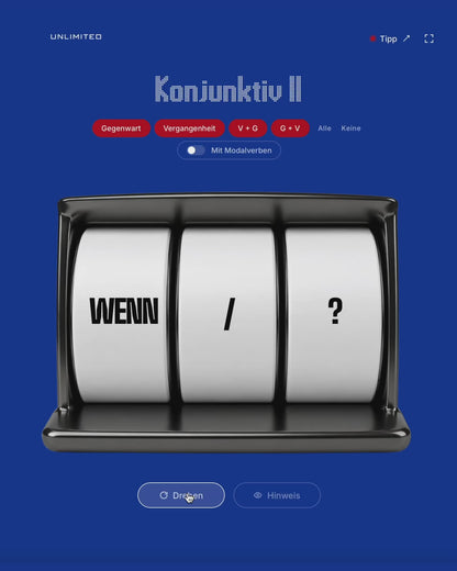 Konjunktiv II Trainer
